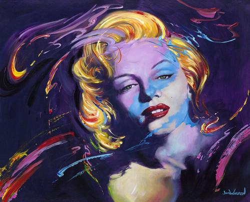 Dreaming of Marilyn Canvas Print