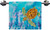 Diving Turtle Hand Towel