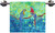 Double Parrots Hand Towel