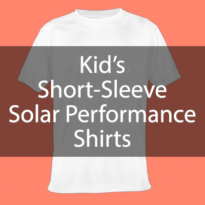 Kid's Short-Sleeve Solar Performance Shirts