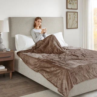 Thumbnail 25: Beautyrest Beautyrest Plush Heated Blanket 