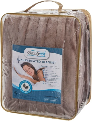 Thumbnail 20: Beautyrest Beautyrest Plush Heated Blanket 