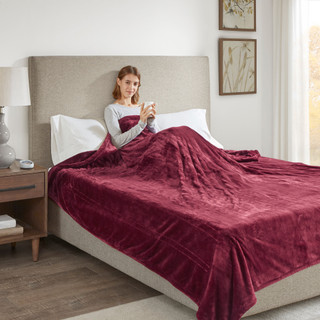 Thumbnail 20: Beautyrest Beautyrest Plush Heated Blanket 