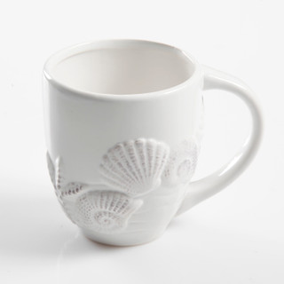 Thumbnail 2: Coastal Home Coastal Home Round Seashell Mug 