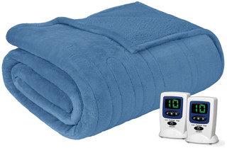 Thumbnail 1: Beautyrest Beautyrest Microlight Heated Blanket 