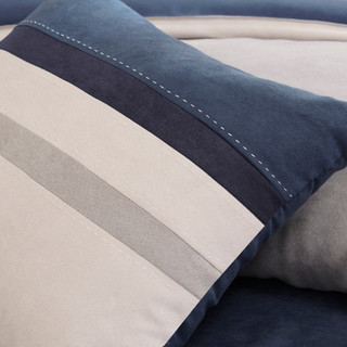 Thumbnail 11: Madison Park Madison Park Palisades Blue 7-pc. Comforter Set 