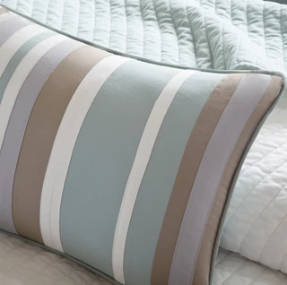 Thumbnail 15: Madison Park Madison Park Caelie Blue 6-pc. Coverlet Set 