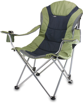 Thumbnail 1: Picnic Time Picnic Time Sage Green Reclining Camping Chair 