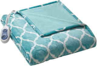 Thumbnail 2: Beautyrest Beautyrest Oversized Ogee Heated Throw 