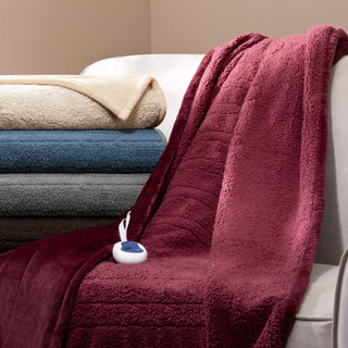Thumbnail 4: Beautyrest Beautyrest Oversized Microfiber Heated Throw 