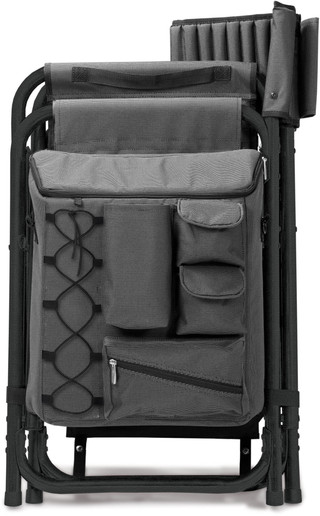 Thumbnail 4: Picnic Time Picnic Time Grey Fusion Chair 