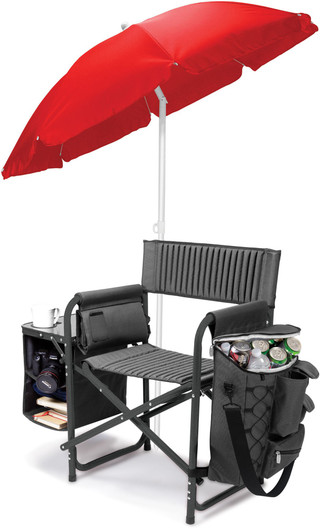 Thumbnail 5: Picnic Time Picnic Time Grey Fusion Chair 