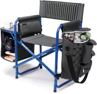 Thumbnail 1: Picnic Time Picnic Time Grey Fusion Chair 
