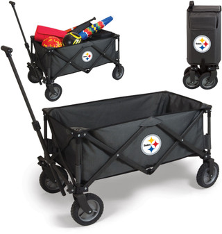 Thumbnail 3: Pittsburgh Steelers Pittsburgh Steelers Adventure Wagon by Picnic Time 