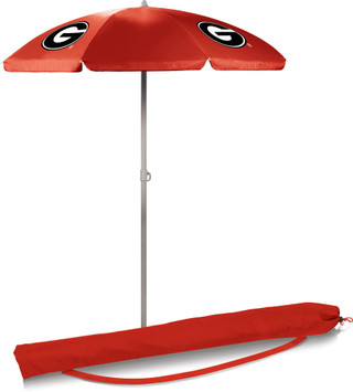 Thumbnail 4: Georgia Bulldogs Georgia Bulldogs Portable Umbrella by Oniva 