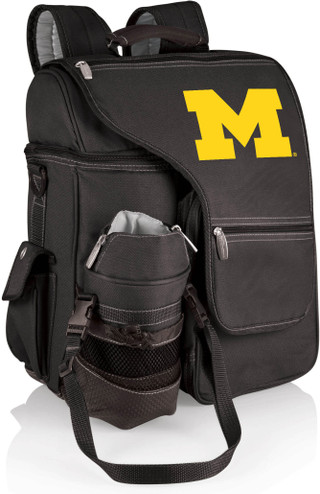 Thumbnail 2: Michigan Michigan Wolverine Turismo Backpack by Picnic Time 