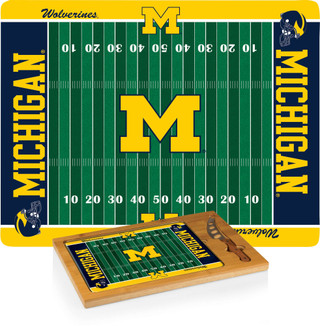 Thumbnail 6: Michigan Michigan Icon Cutting Board by Picnic Time 