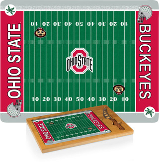 Thumbnail 6: Ohio State Ohio State Icon Cutting Board by Picnic Time 