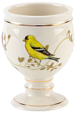 Thumbnail 1: AVANTI Avanti Gilded Birds Bathroom Tumbler 