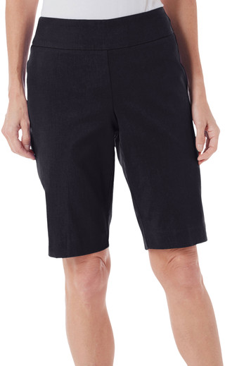 Thumbnail 2: Counterparts Counterparts Petite Pull-On Solid Skimmer Shorts 