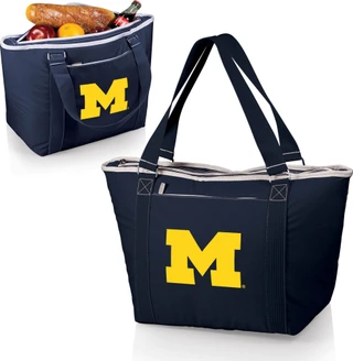 Thumbnail 4: Michigan Michigan Topanga Cooler Tote Bag by Picnic Time 