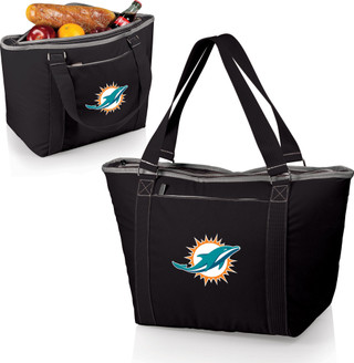 Thumbnail 4: Miami Dolphins Miami Dolphins Topanga Cooler Tote by Picnic Time 