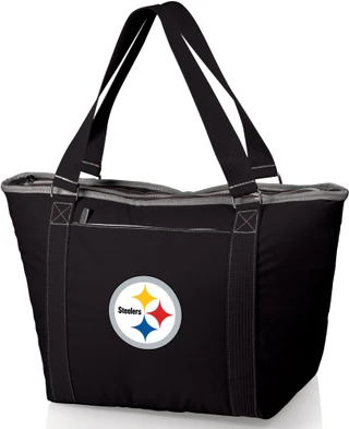 Thumbnail 2: Pittsburgh Steelers Pittsburgh Steelers Topanga Cooler by Picnic Time 