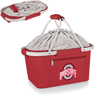 Thumbnail 4: Ohio State Buckeyes Ohio State Buckeyes NCAA  Metro Basket Tote  
