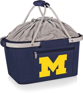 Thumbnail 2: Michigan Wolverines Michigan Wolverines Metro Basket Tote  