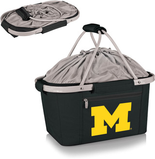 Thumbnail 4: Michigan Wolverines Michigan Wolverines Metro Basket Tote  