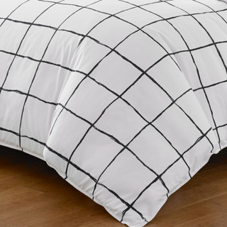 Thumbnail 9: City Scene City Scene Zander White Duvet Cover Set 
