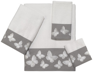 Thumbnail 5: AVANTI Avanti Yara White Towel Collection 