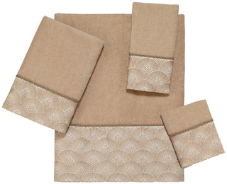 Thumbnail 4: AVANTI Avanti Deco Shell Rattan Towel Collection 