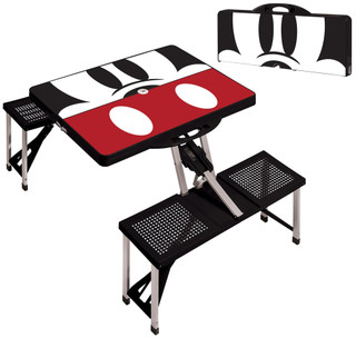 Thumbnail 1: Picnic Time Picnic Time Mickey Mouse Picnic Table Sport Folding Table 