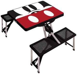 Thumbnail 2: Picnic Time Picnic Time Mickey Mouse Picnic Table Sport Folding Table 