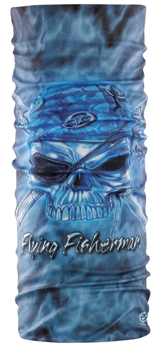 Thumbnail 2: Flying Fisherman Flying Fisherman Mens Pirate Skull Sunbandit Face Mask 