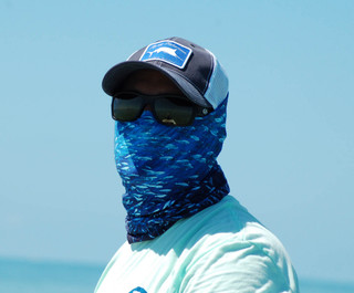 Thumbnail 2: Flying Fisherman Flying Fisherman Mens Bait Ball Sunbandit Face Mask 