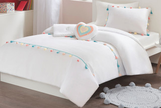 Thumbnail 3: Mi Zone Mi Zone Kids Tessa Tassel Comforter Set 