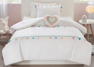 Thumbnail 6: Mi Zone Mi Zone Kids Tessa Tassel Comforter Set 