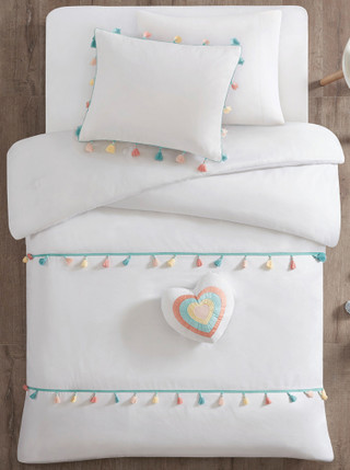 Thumbnail 9: Mi Zone Mi Zone Kids Tessa Tassel Comforter Set 