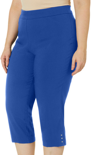 Thumbnail 2: Counterparts Counterparts Plus Pull-On Career Capris 