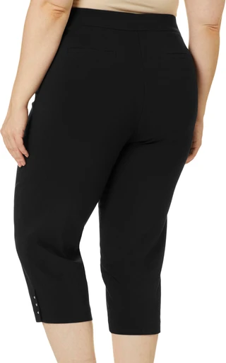 Thumbnail 4: Counterparts Counterparts Plus Pull-On Career Capris 
