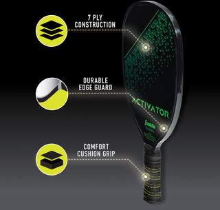 Thumbnail 12: Franklin Sports Franklin Sports Activator Single Pickleball Paddle 
