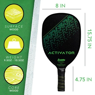 Thumbnail 10: Franklin Sports Franklin Sports Activator Single Pickleball Paddle 