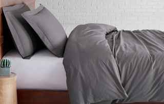 Thumbnail 16: Brooklyn Loom Brooklyn Loom Classic Cotton Duvet Cover Set 