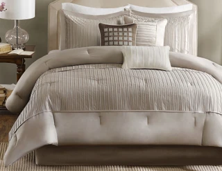 Thumbnail 6: Madison Park Madison Park Trinity 7-pc. Comforter Set 