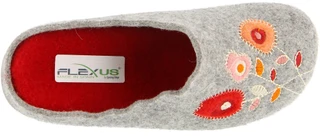 Thumbnail 4: Spring Step Spring Step Womens Flexus Wildflower Wool Slippers 