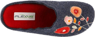 Thumbnail 4: Spring Step Spring Step Womens Flexus Wildflower Wool Slippers 