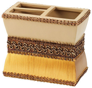 Thumbnail 1: AVANTI Avanti Medallion Toothbrush Holder 
