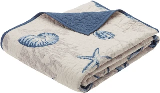 Thumbnail 4: Madison Park Madison Park Bayside Oversized Quilted Throw 
